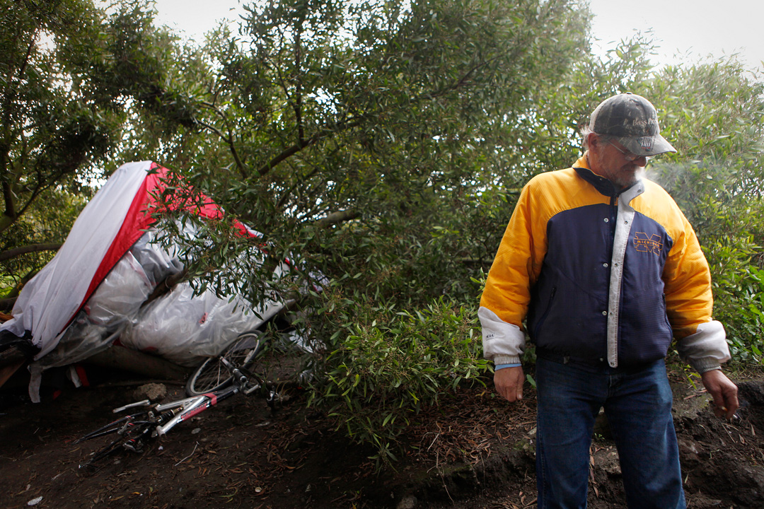 Homeless encampments in Salinas