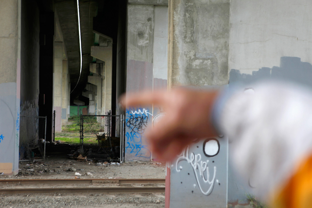 Homeless encampments in Salinas